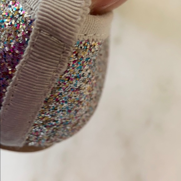 Crewcuts silver glitter ballet flats - Picture 5 of 6